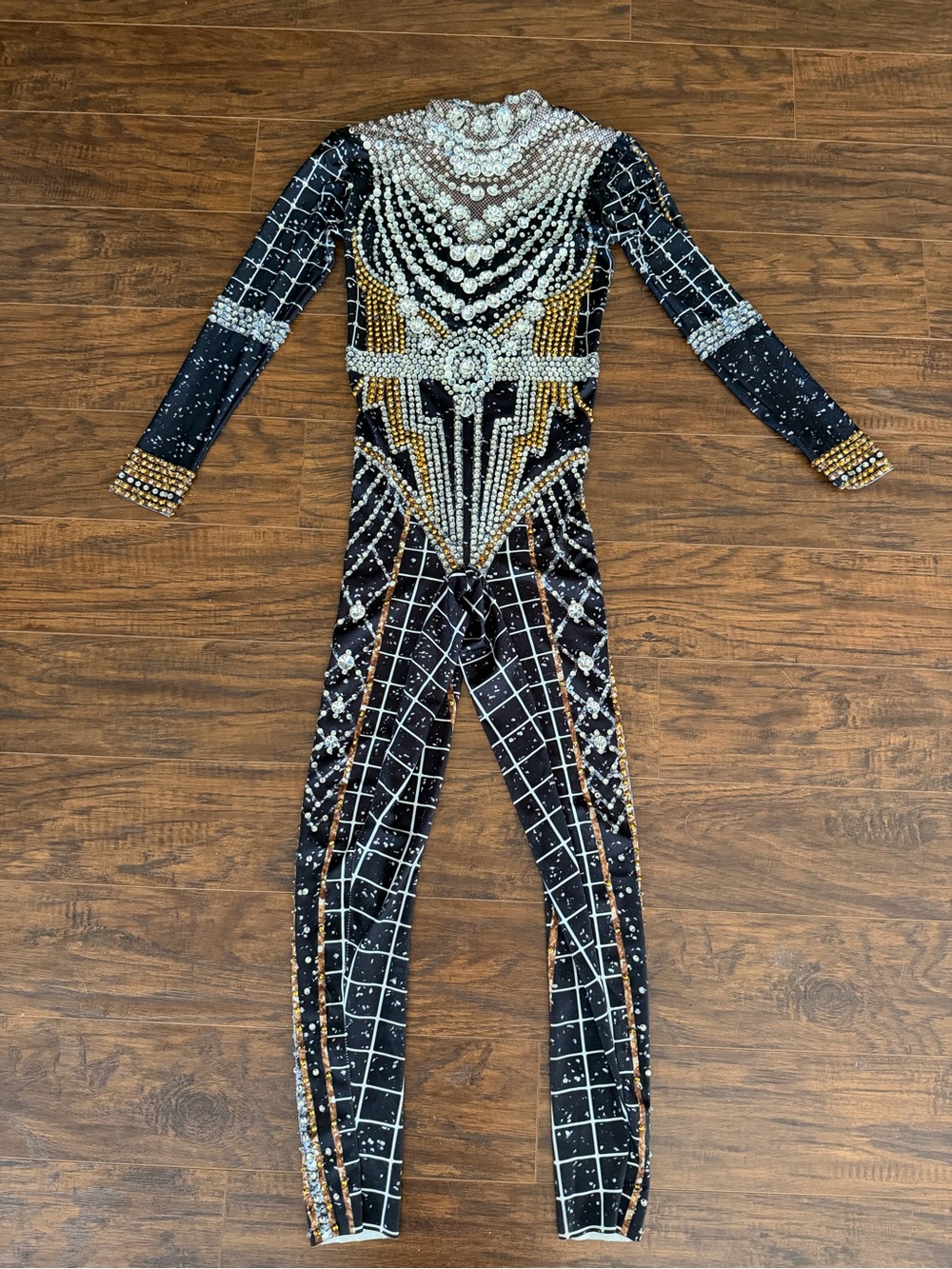 Handmade Crystal Jumpsuit - Picture 3 of 6